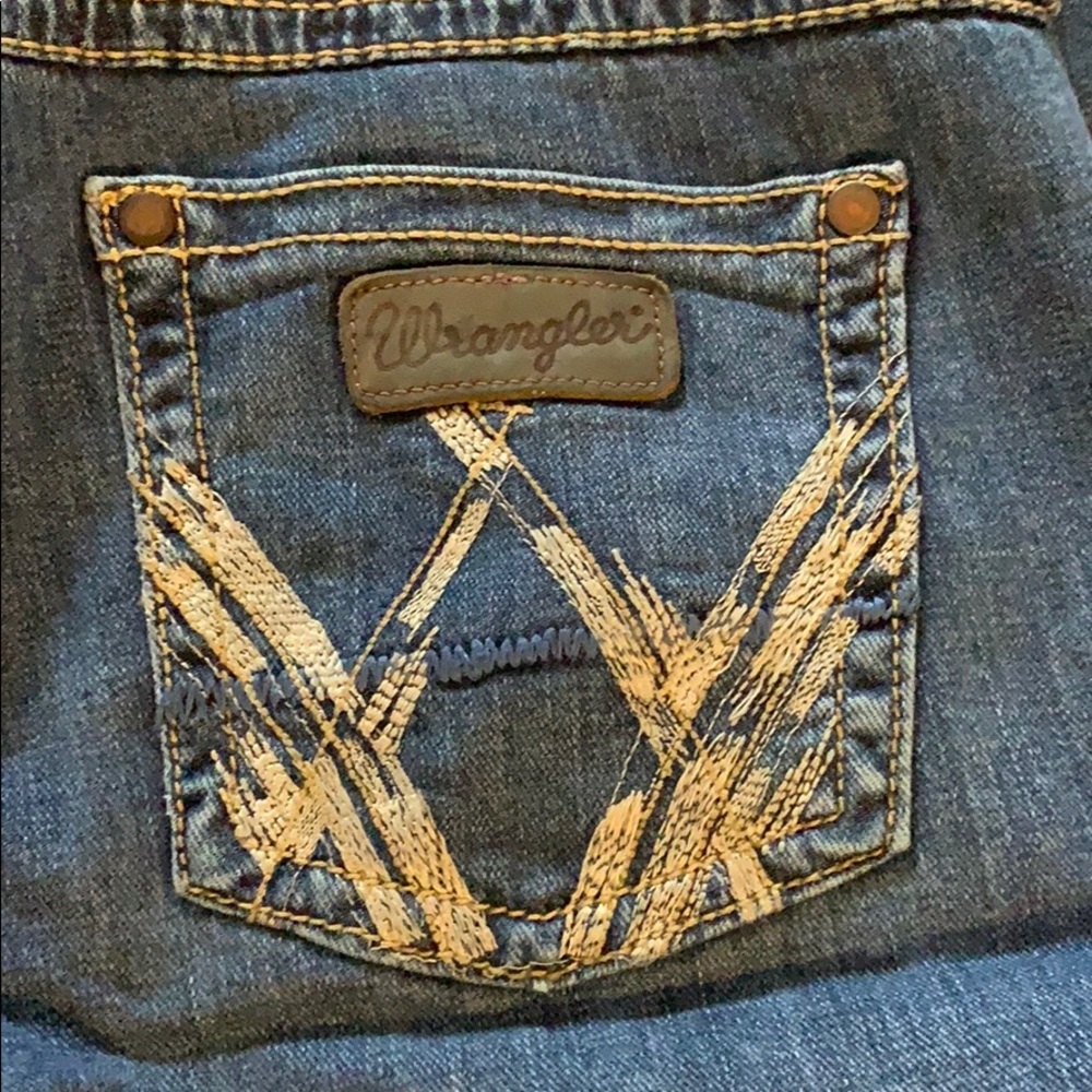 Wrangler boot cut jeans